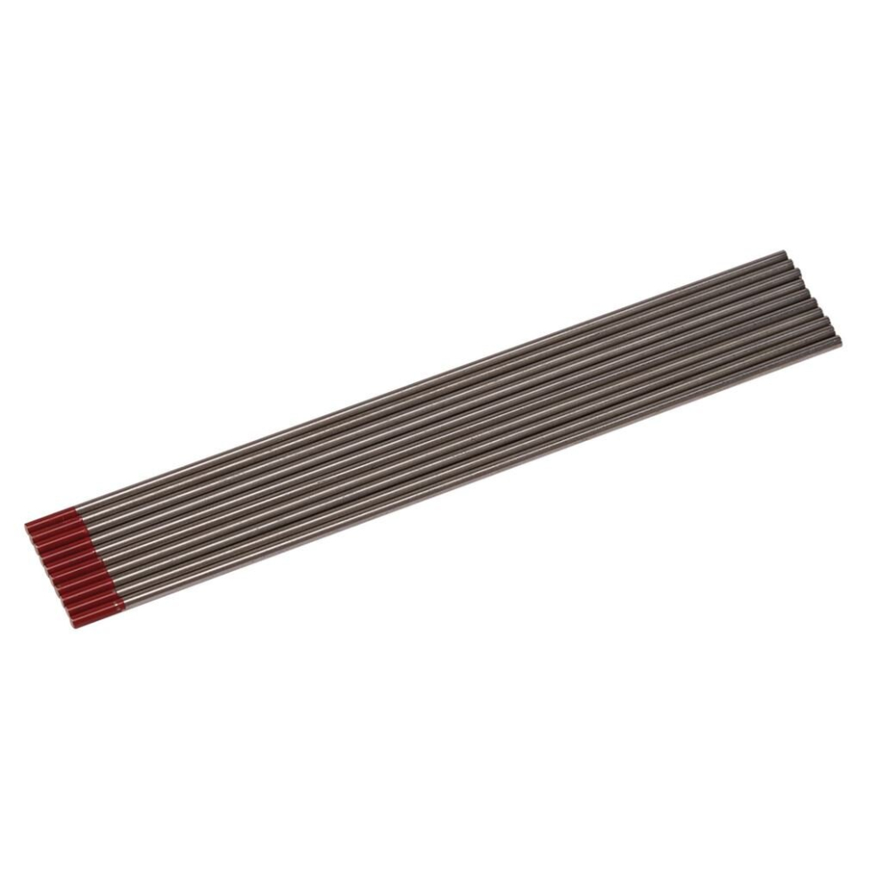 Draper Thoriated Tungsten Electrodes, 2.4 X 150Mm (Pack Of 10)