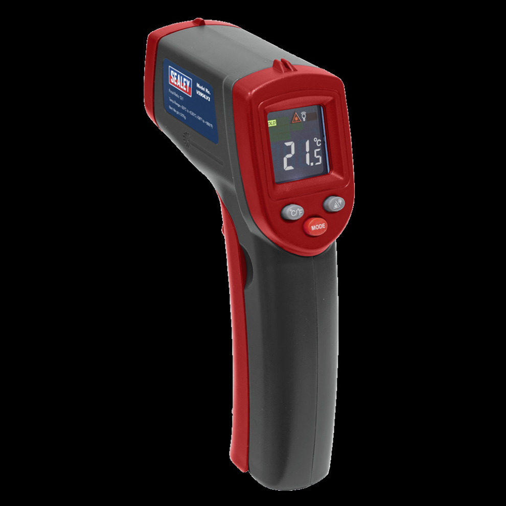 Sealey Infrared Laser Digital Thermometer 12:1