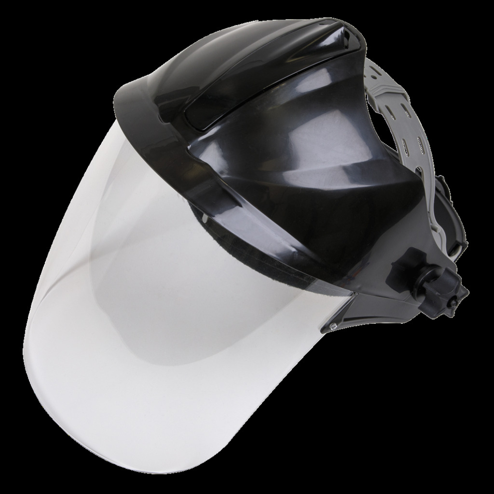 Sealey Deluxe Brow Guard With Aspherical Polycarbonate Full Face Shield