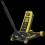 Sealey Trolley Jack 4 Tonne Low Profile Rocket Lift Yellow 1