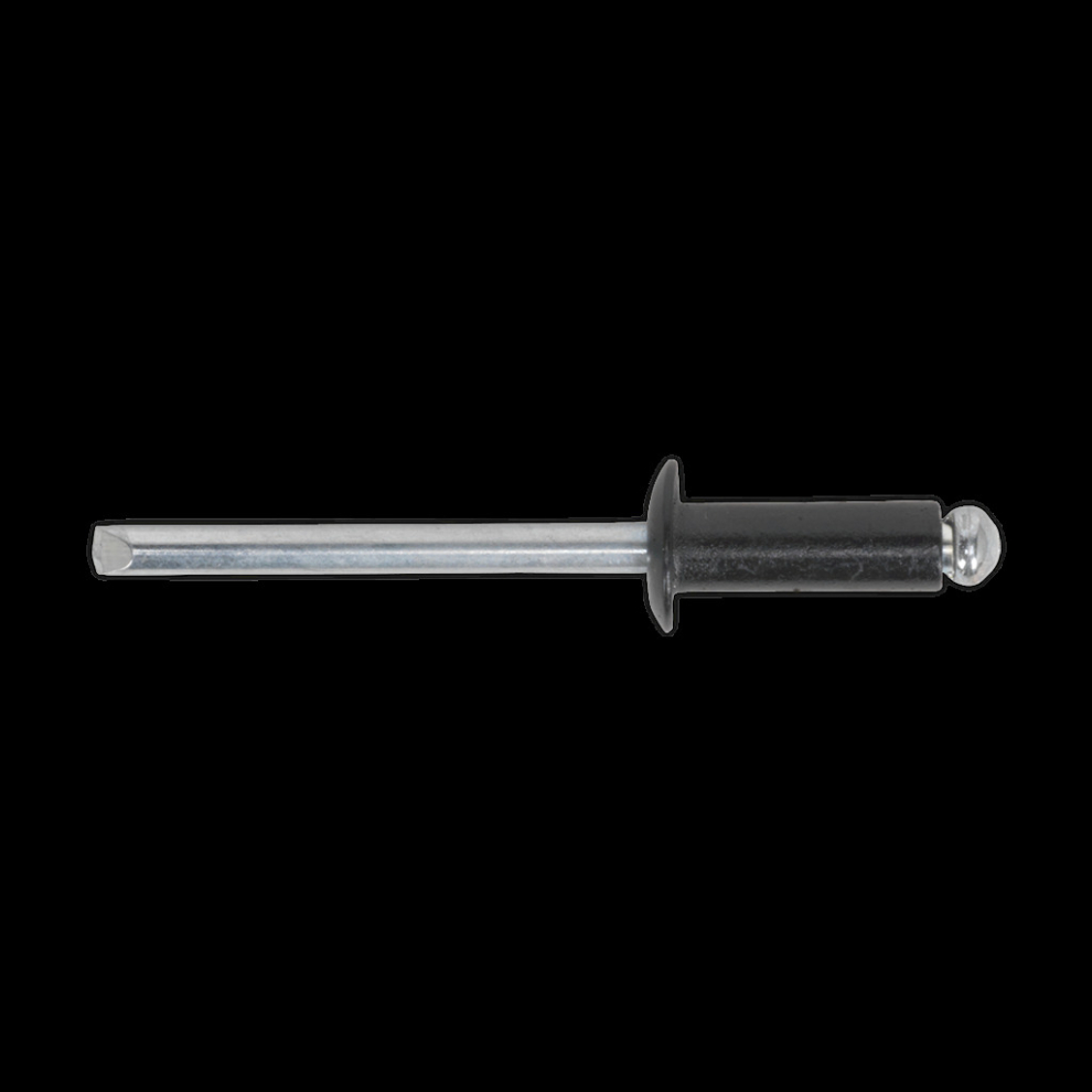 Aluminium Rivet Black Standard Flange 4.8 X 14Mm Pack Of 200 5054511351750