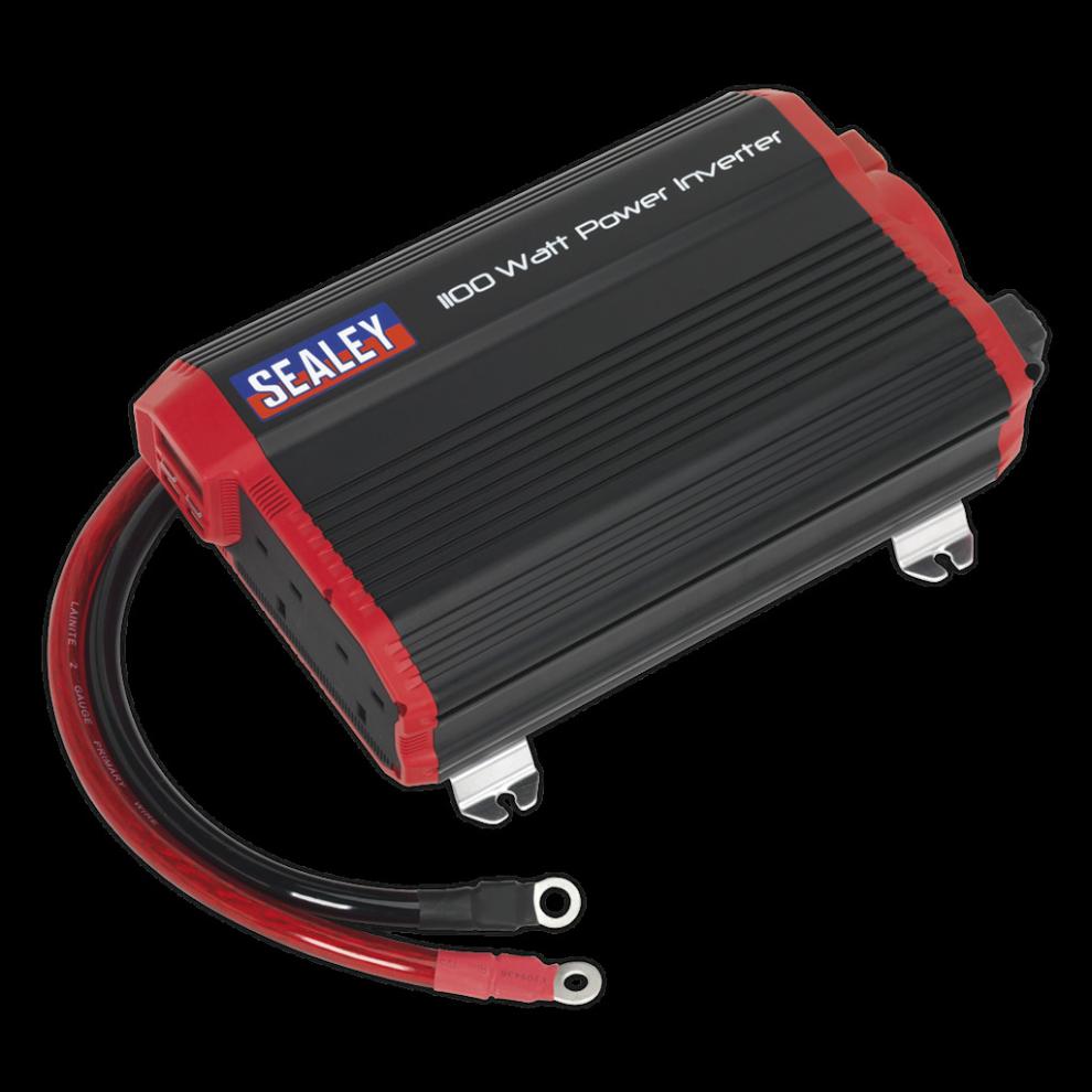 Power Inverter Modified Sine Wave 1100W 12V DC - 230V ~ 50Hz