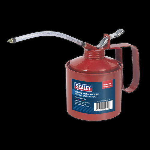 Sealey Metal Oil Can Flexible Spout 1000ml