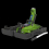 Sealey Trolley Jack 2 Tonne Hi-Vis Short Chassis with Storage Case 1