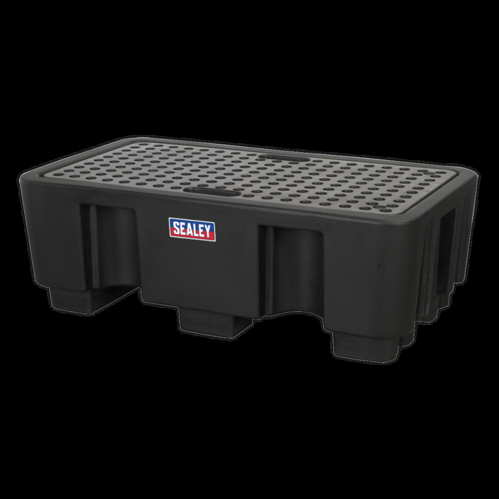 Sealey Barrel Bund Polyethylene 1300 X 750 X 440Mm 2 Drum