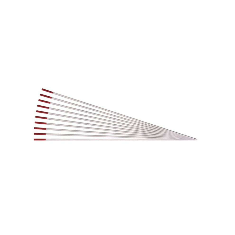 Draper Thoriated Tungsten Electrodes, 1.6 X 150Mm (Pack Of 10) Grain