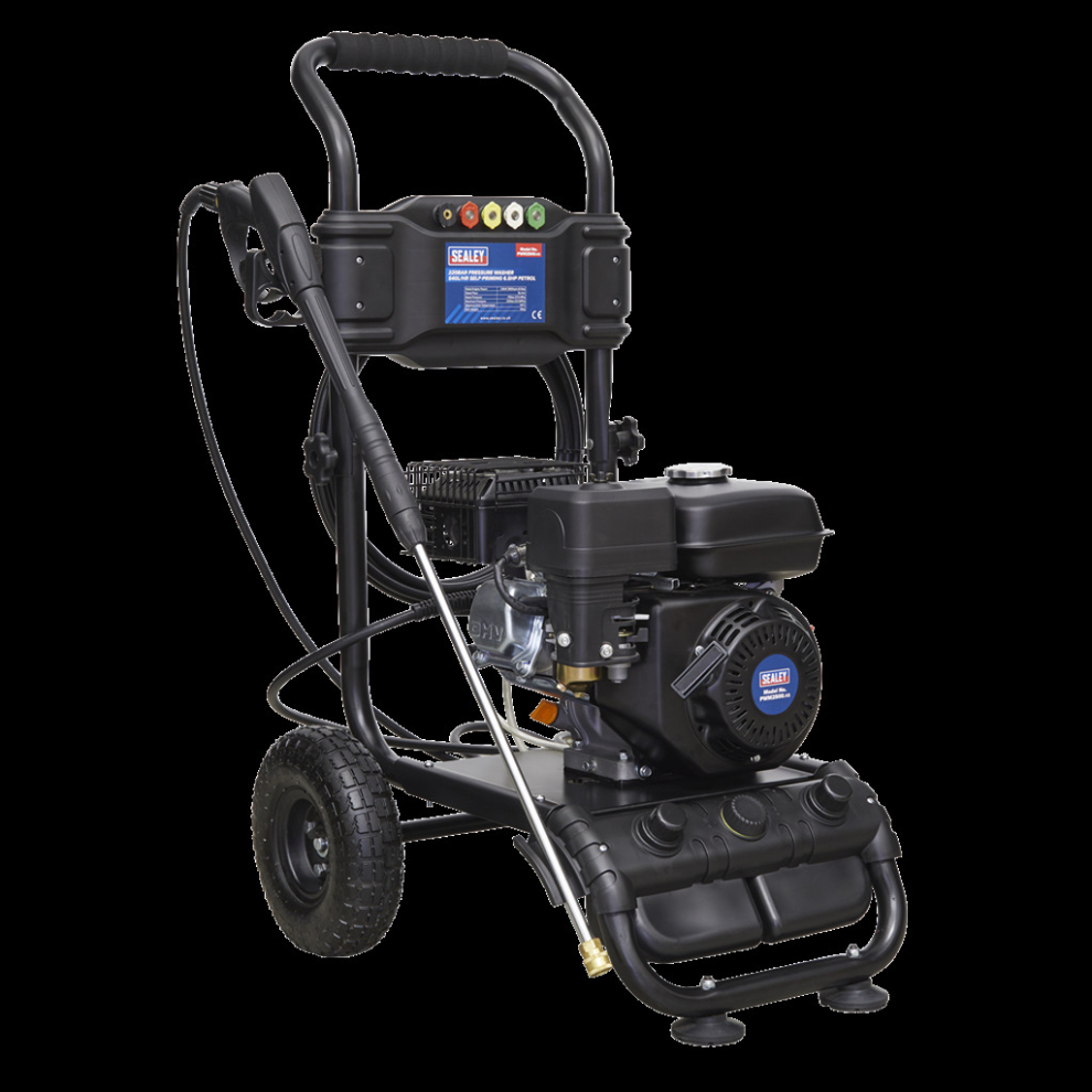 Sealey Pressure Washer 220Bar 540L/Hr 6.5Hp Petrol