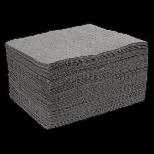 Sealey Spill Absorbent Pad Pack of 100