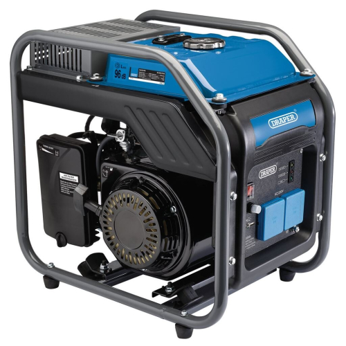 Draper Petrol Open Frame Inverter Generator, 2800W