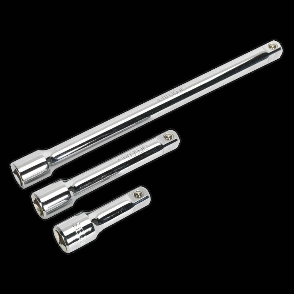 Extension Bar Set 3pc 1/2"Sq Drive