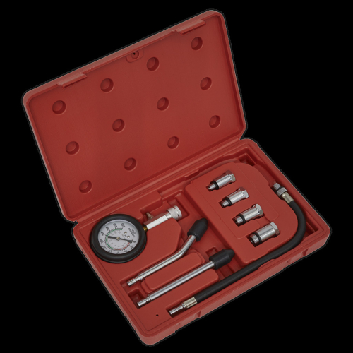 Sealey Petrol Engine Compression Test Kit 8pc