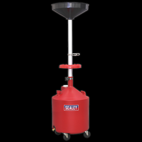 Sealey Mobile Oil Drainer 80L - Gravity Discharge