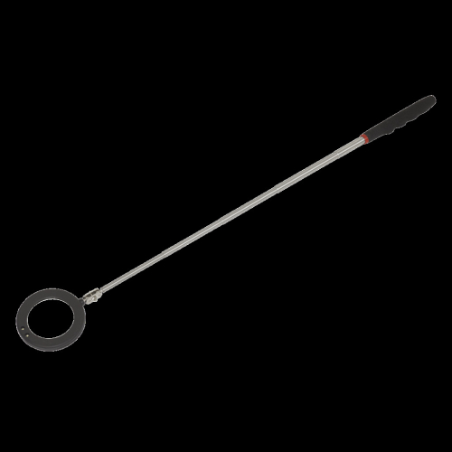 Sealey Telescopic Inspection Mirror Ø75mm with LED
