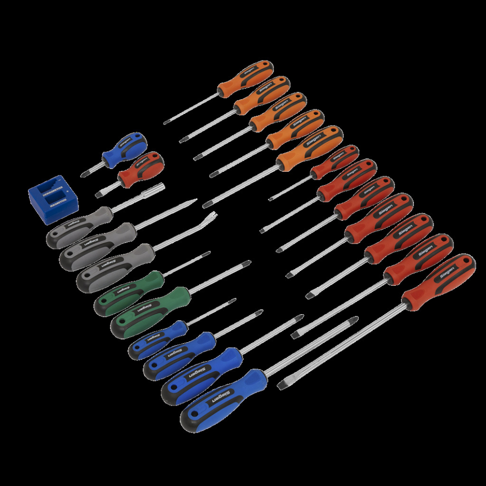 Sealey Soft Grip Screwdriver Set 24Pc