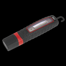 Rechargeable 360° Inspection Light 8W & 3W SMD LED Black Lithium-ion