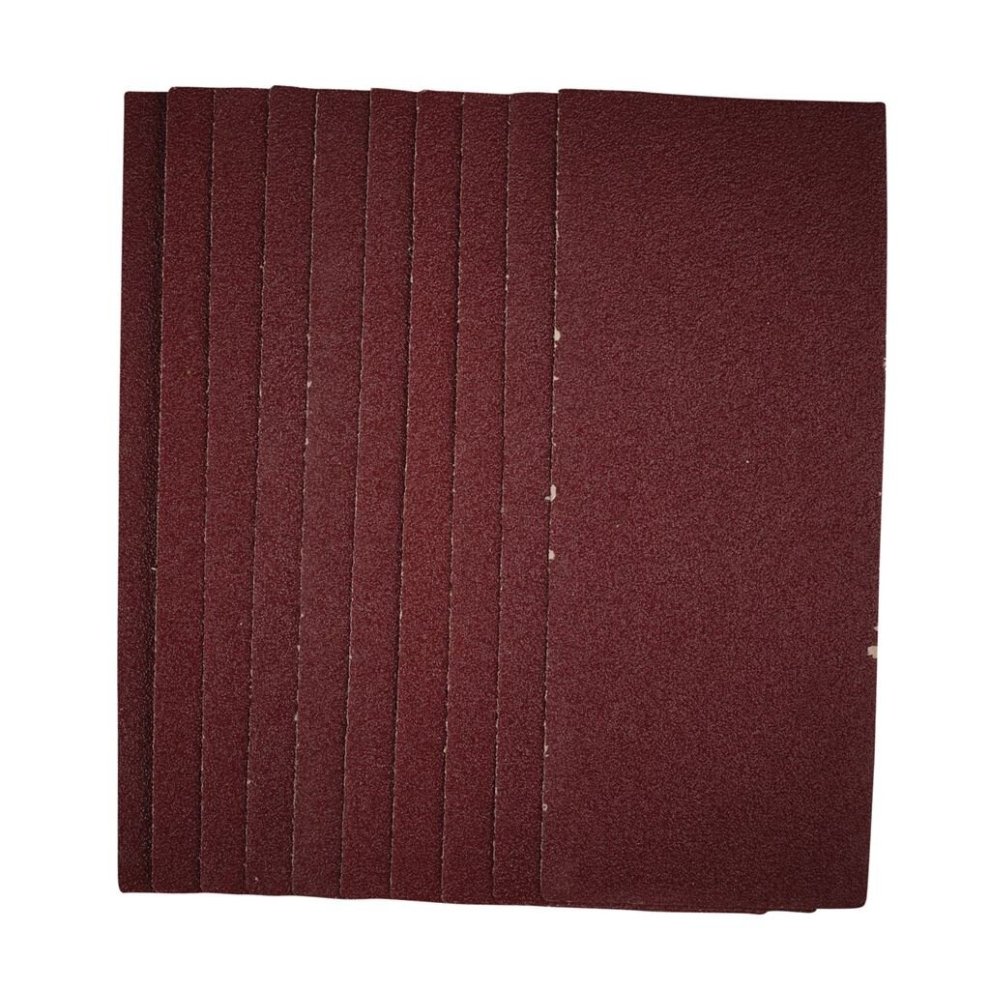 Draper 1/3 Sanding Sheets, 93 X 230Mm, 40 Grit (Pack Of 10) Grain