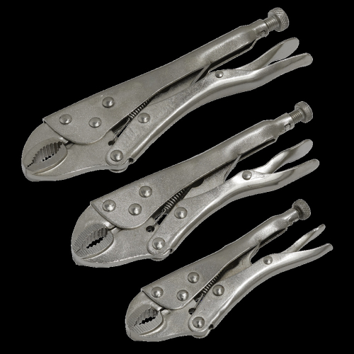 Sealey Locking Pliers Set 3pc