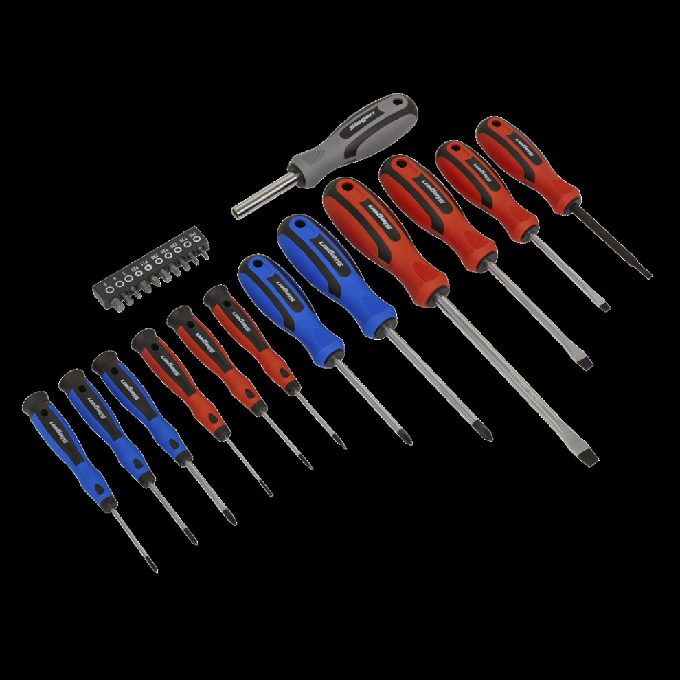 Soft Grip Screwdriver & Bit Set 23Pc 5054511792638