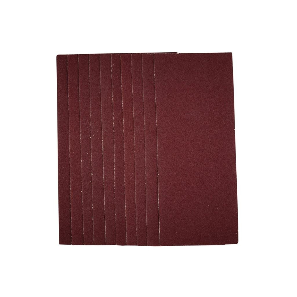 Draper 1/3 Sanding Sheets, 93 X 230Mm, 80 Grit (Pack Of 10) Grain