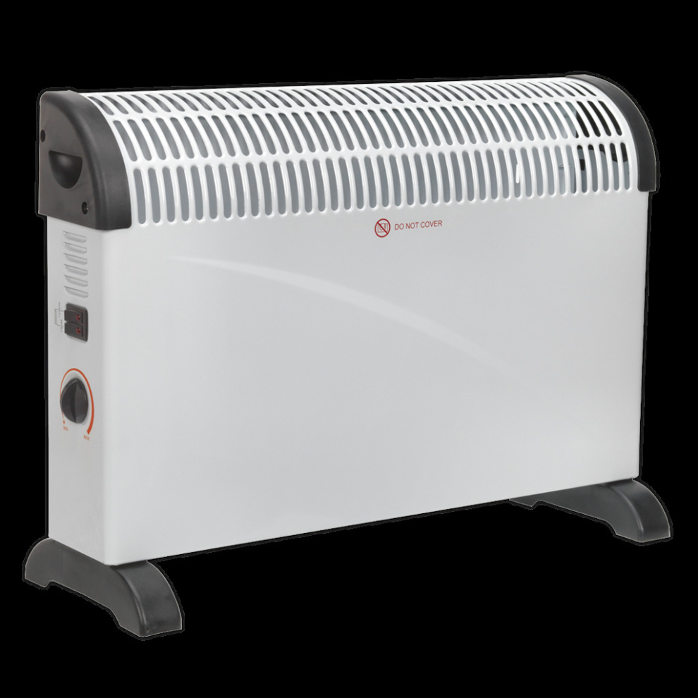 Convector Heater 2000W/230V 3 Heat Settings Thermostat