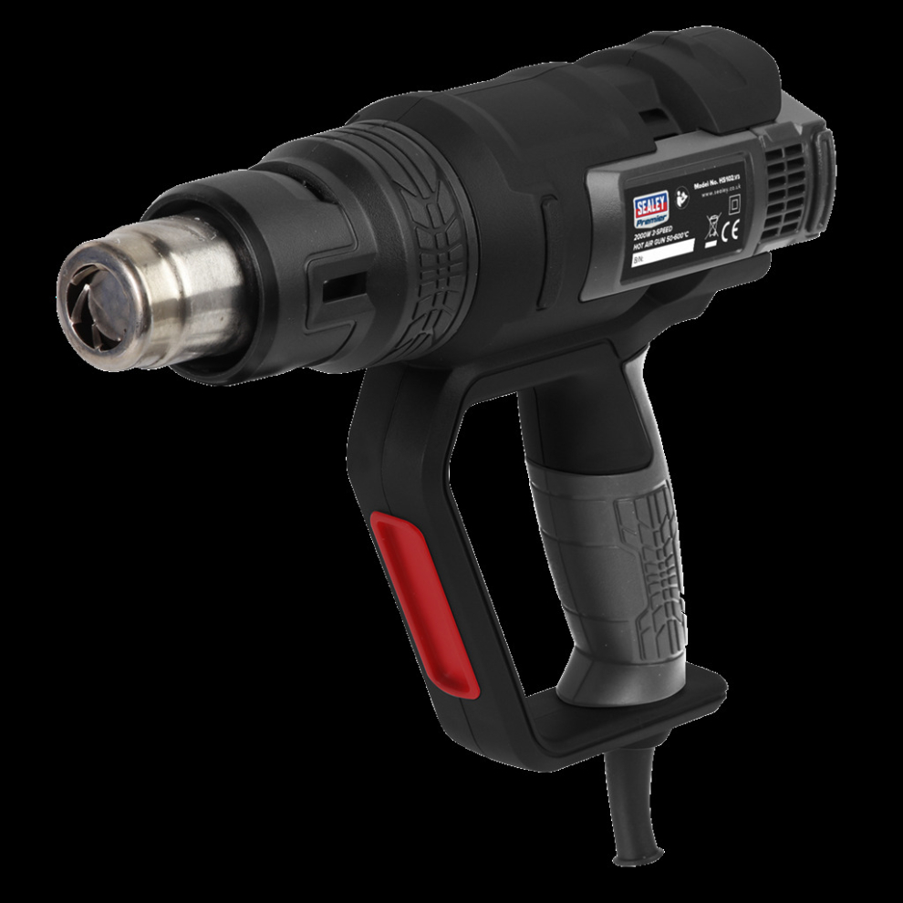Hot Air Gun 2000W 3-Speed 50-600°C Variable Heat