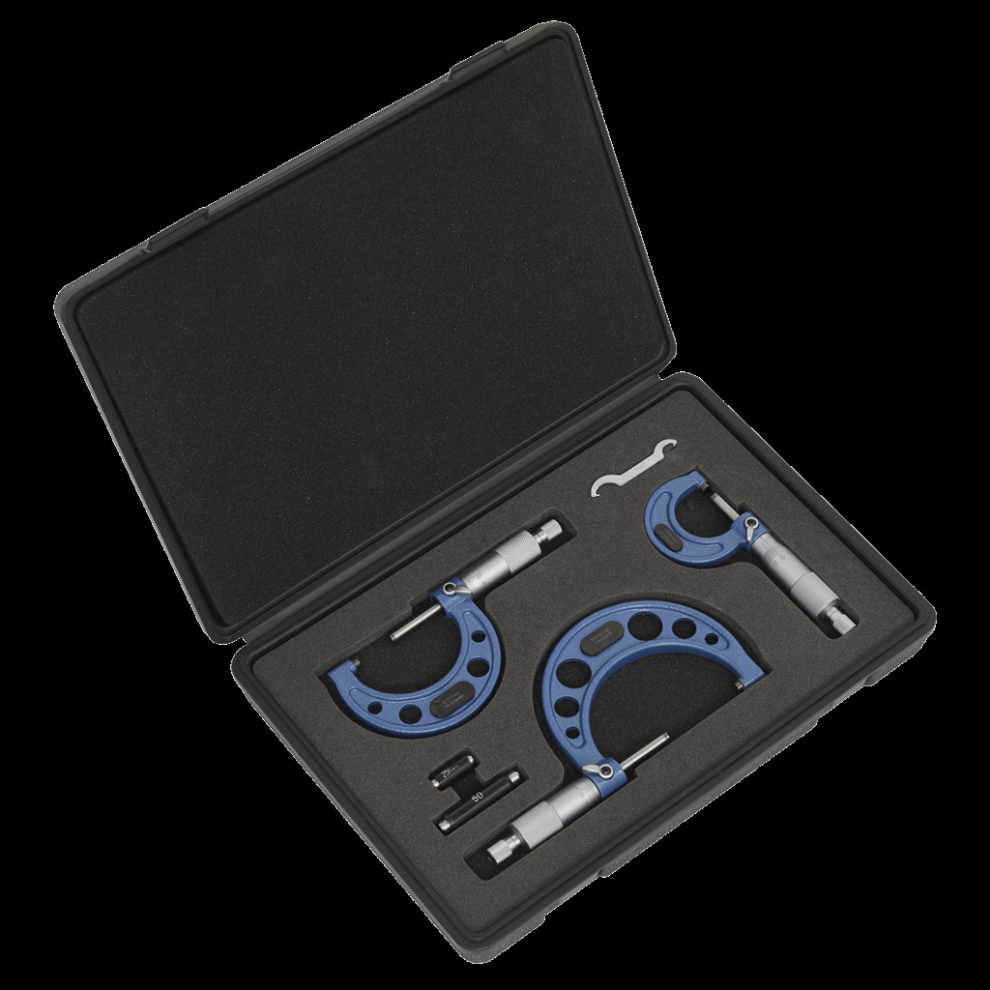 Micrometer Set 3pc Metric