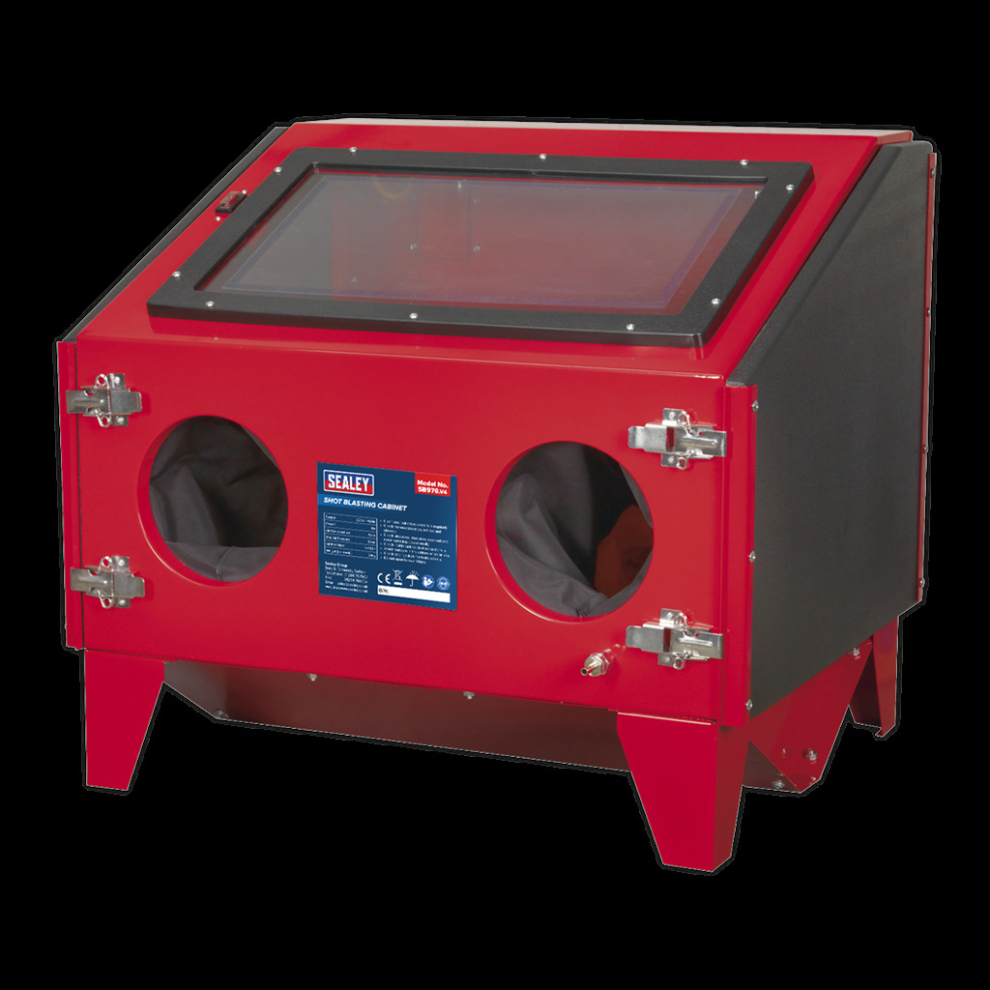Sealey Shot Blasting Cabinet Double Access 695 X 580 X 625Mm