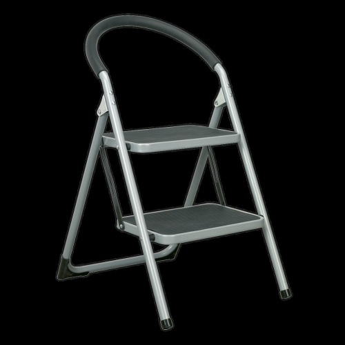 Sealey Step Stool 2-Tread 150kg Capacity EN14183