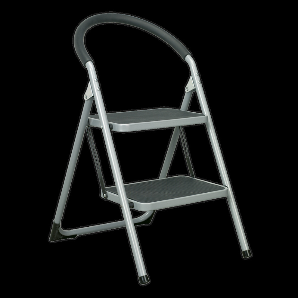 Step Stool 2-Tread 150kg Capacity EN14183