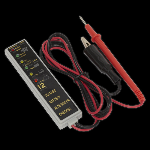 Sealey Battery & Alternator Tester 12V LED