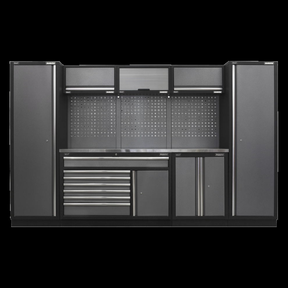 Sealey Superline Pro® 3.24M Storage System - Stainless Steel Worktop