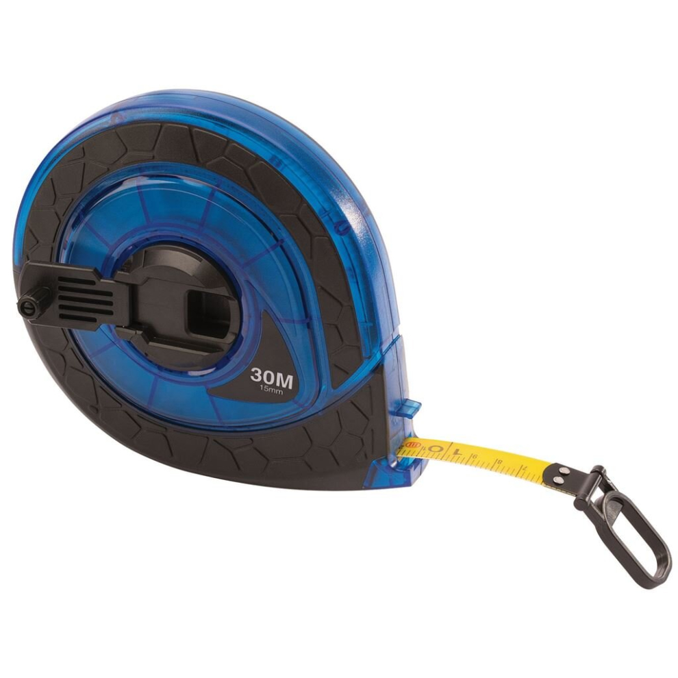 Fibreglass Measuring Tape, 30M/100Ft 5010559826834