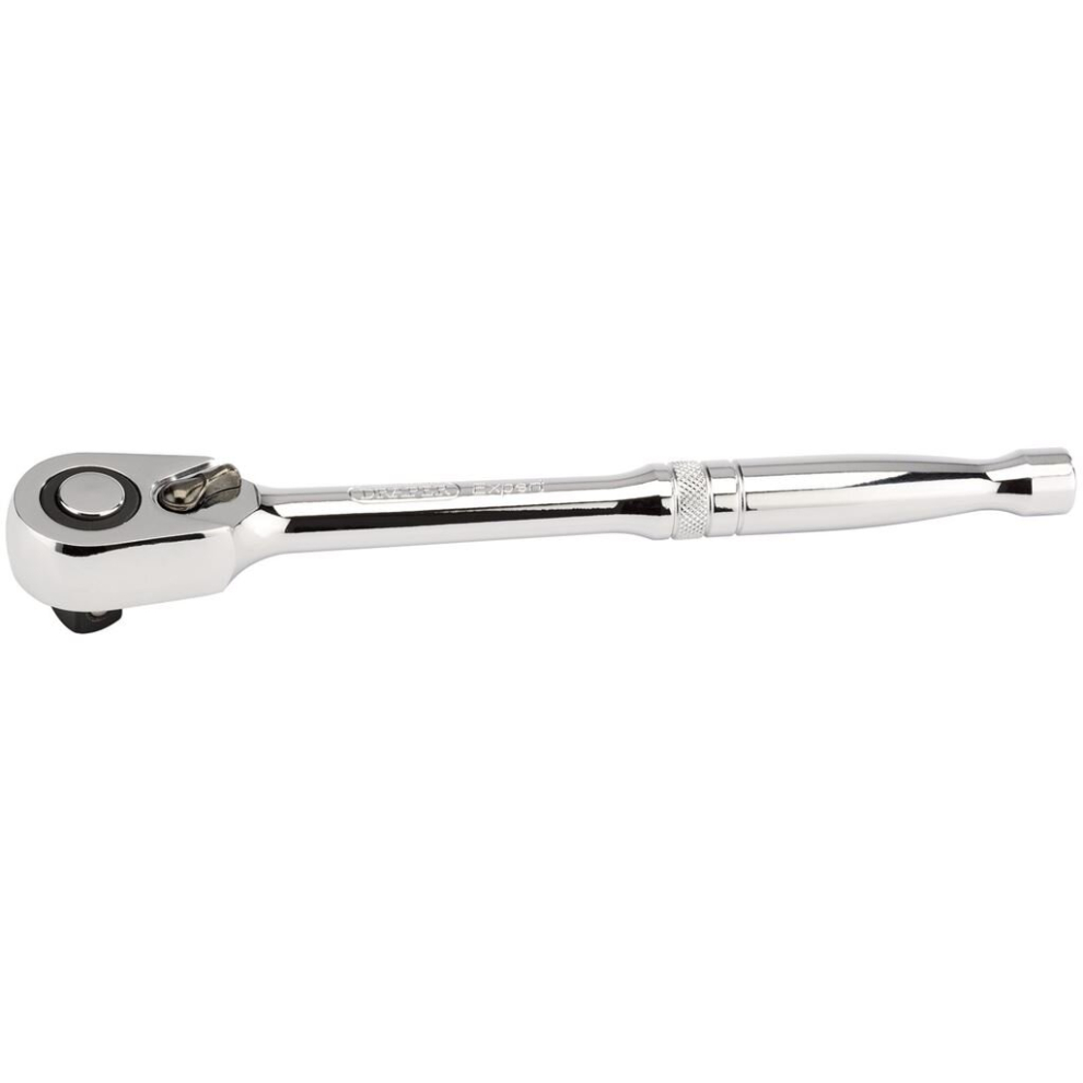 Draper Expert 72 Tooth Reversible Ratchet, 1/2"" Sq. Dr.