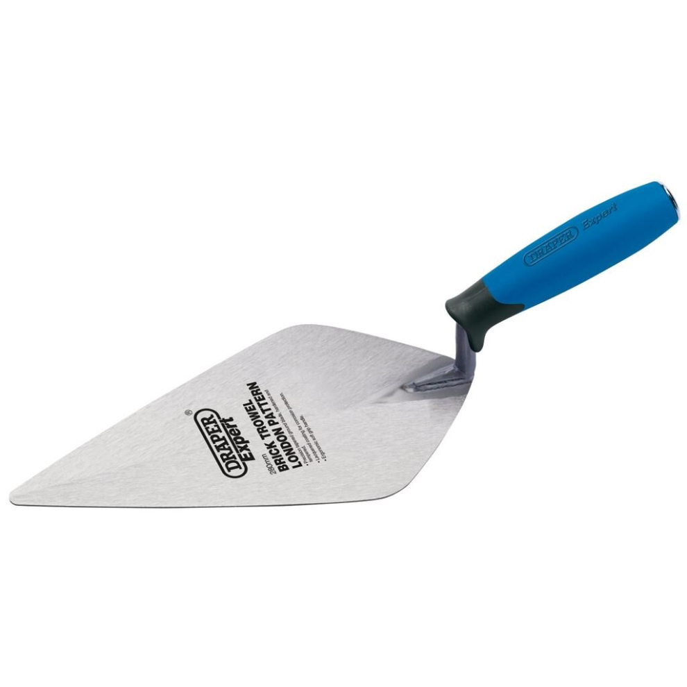 Soft Grip Stainless Steel London Pattern Brick Trowel, 275Mm 5010559821488