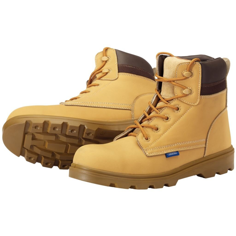 Nubuck Style Safety Boots, Size 12, S1 P SRC