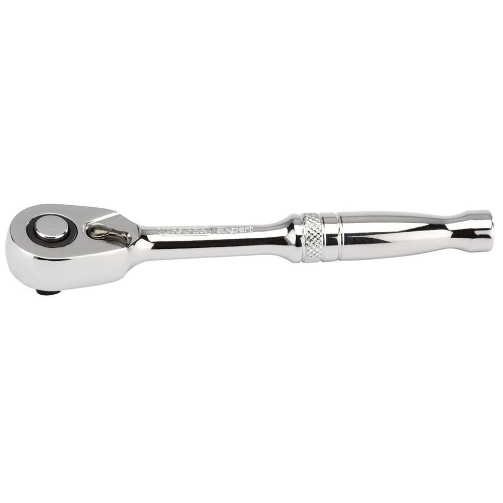 Draper Expert 72 Tooth Reversible Ratchet, 1/4"" Sq. Dr.