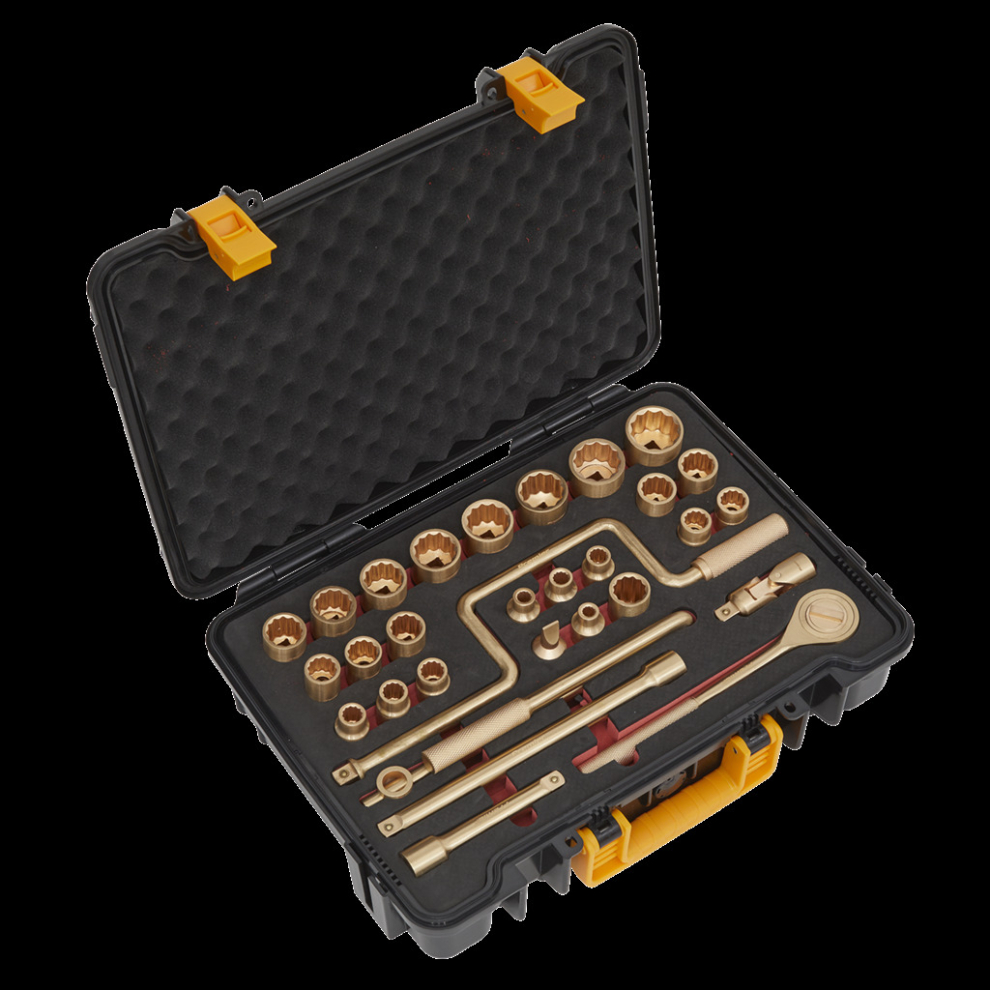 Socket Set 31pc 1/2"Sq Drive - Non-Sparking