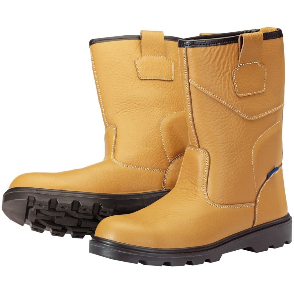 Rigger Style Safety Boots, Size 12