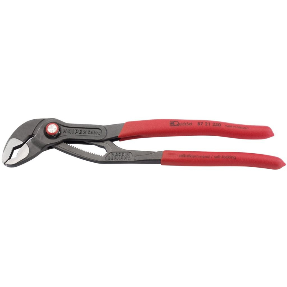 Knipex Cobra® 87 21 250 QuickSet Waterpump Pliers, 250mm