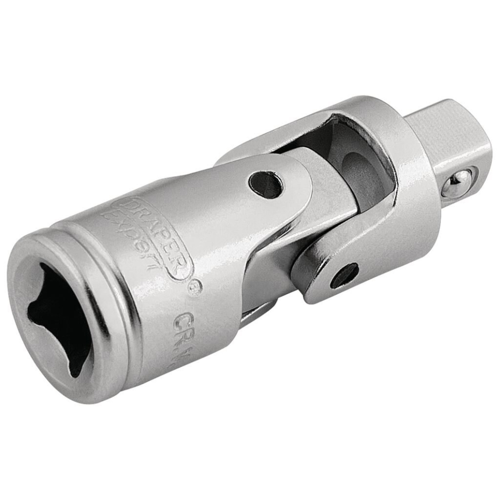 Draper Satin Chrome Universal Joint, 1/4"" Sq. Dr.