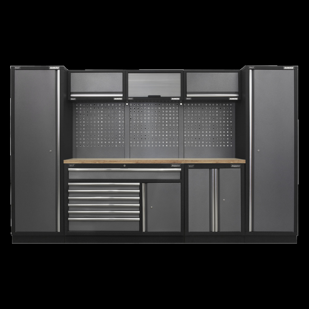 Sealey Superline Pro® 3.24M Storage System - Pressed Wood Worktop