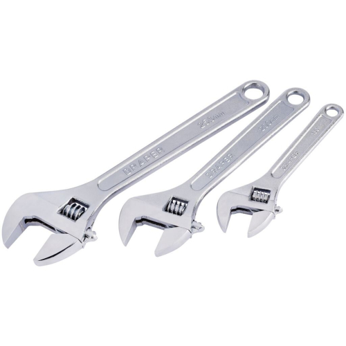 Draper Draper Redline Adjustable Wrench Set (3 Piece)