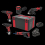 Sealey 5 x 20V SV20 Series Cordless Tool Combo - 2 Batteries 1