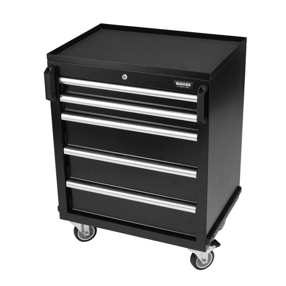 Draper Bunker® Modular Mobile Cabinet, 5 Drawer, 646Mm
