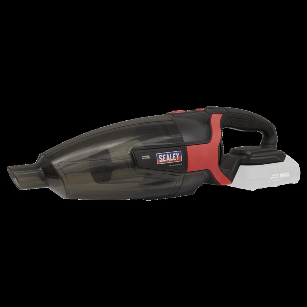 Sealey Cordless Handheld Vacuum Cleaner 650Ml 20V Sv20 Series - Body Only