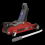 Sealey 180° Handle Trolley Jack 2 Tonne Low Profile Short Chassis - Red 1