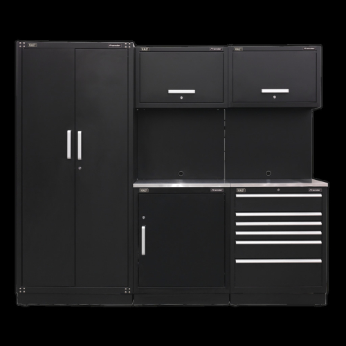 Sealey Premier 2.5m Storage System - Stainless Worktop