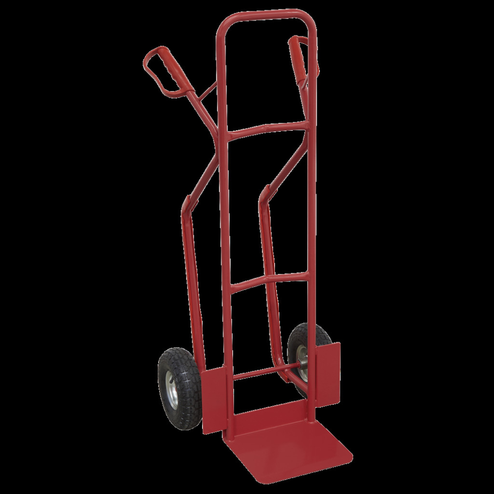 Sealey Sack Truck With Pneumatic Tyres 300Kg Capacity