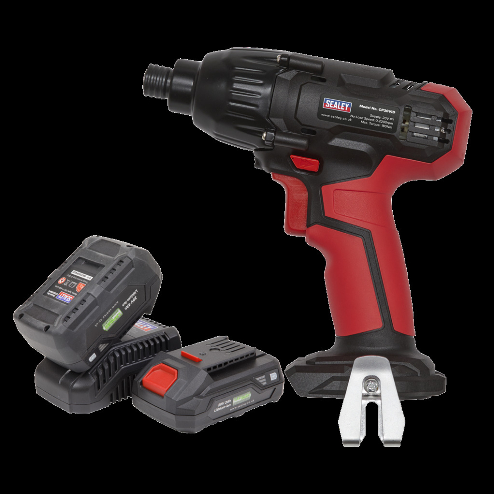 Impact Driver Kit 1/4"Hex Drive 20V SV20 Series - 2 Batteries