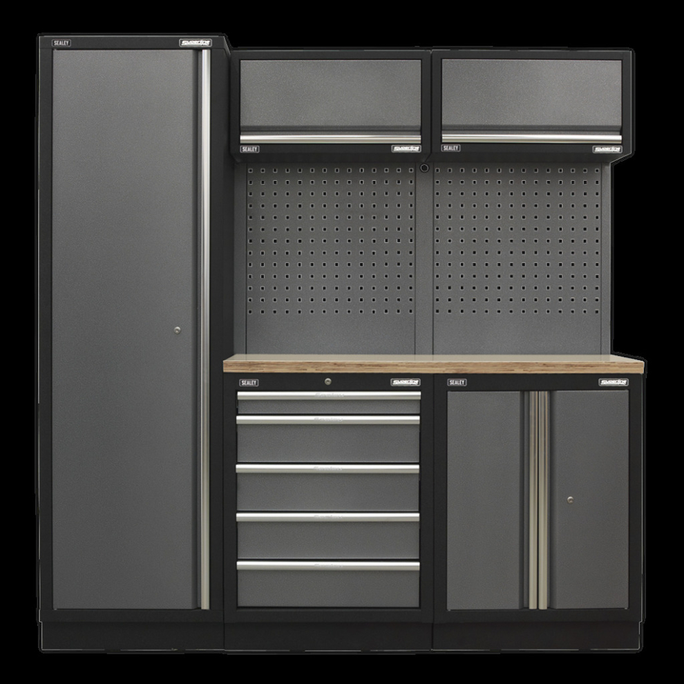 Sealey Superline Pro® Storage System - Wood Worktop